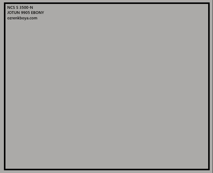 JOTUN TOPCOAT SİLK 9905 EBONY